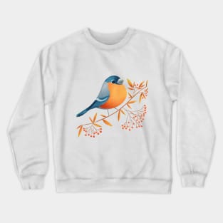 Bullfinch illustration Crewneck Sweatshirt